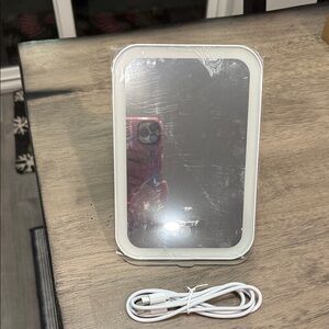 Portable LED Makeup Mirror with USB Cable